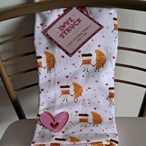 New!Kitchen Towels - Croissants and Latte